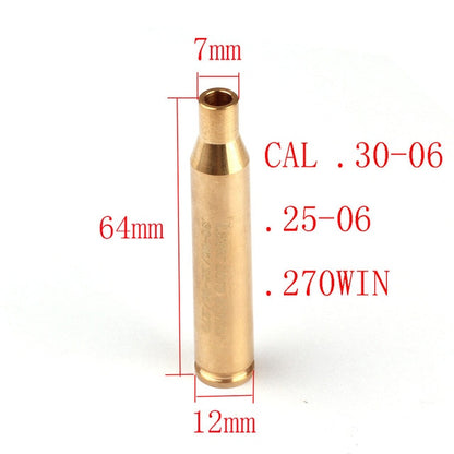 RED DOT CASING LASER BORE SIGHTER FOR .308/.30-06 OR 9.3 RIFLE