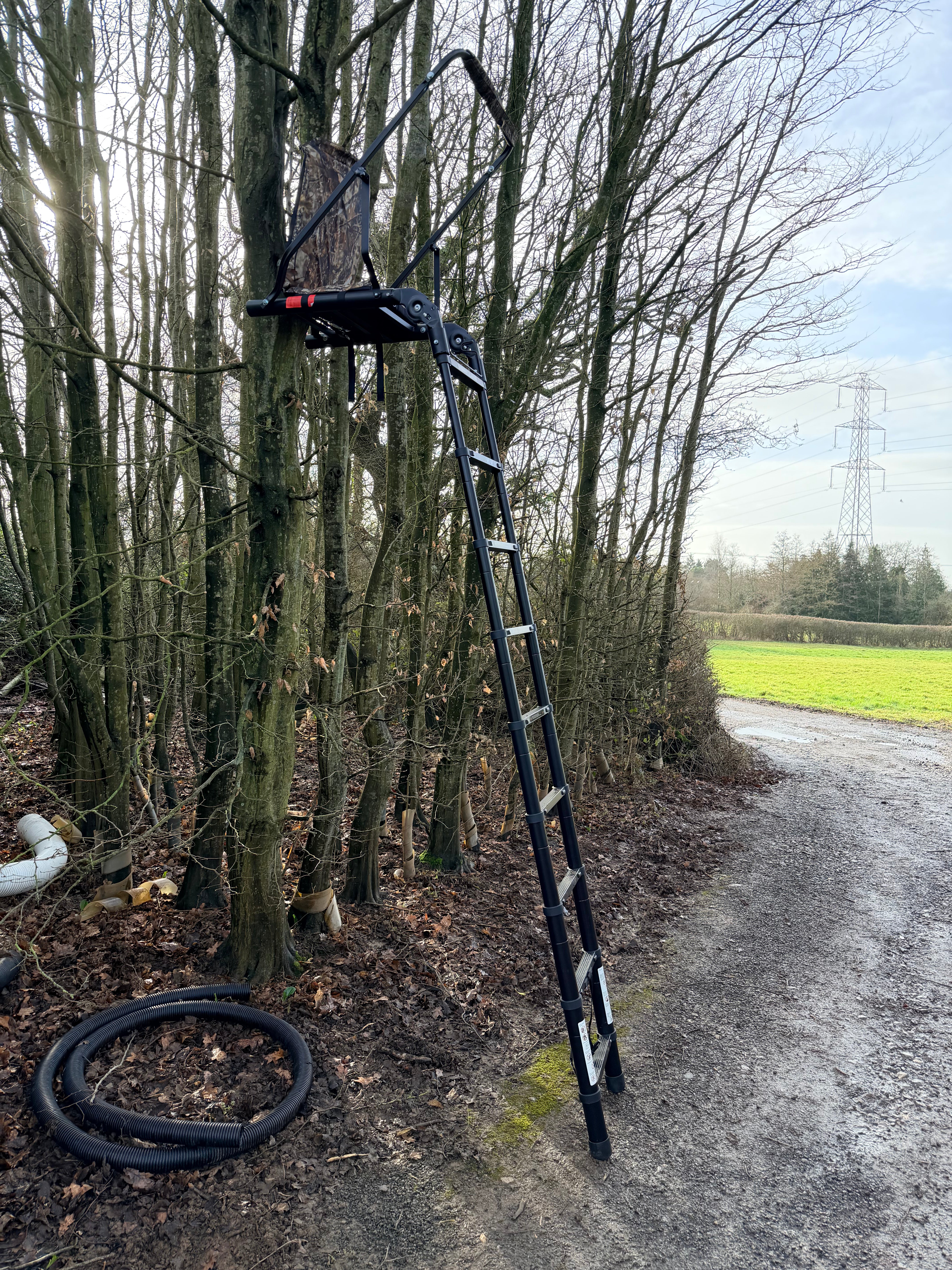 TELESCOPIC HIGH SEAT GALVANISED