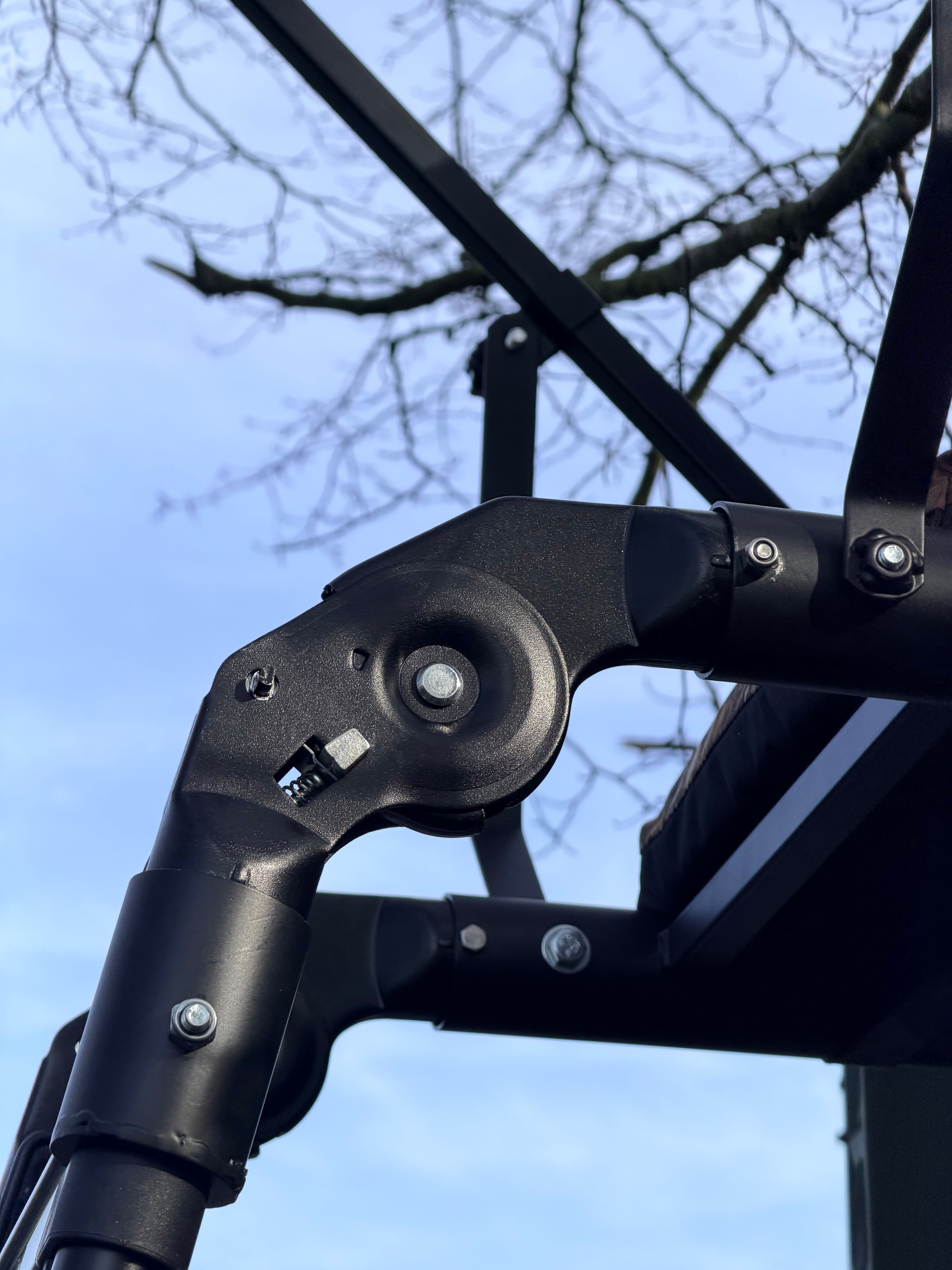 TELESCOPIC HIGH SEAT GALVANISED