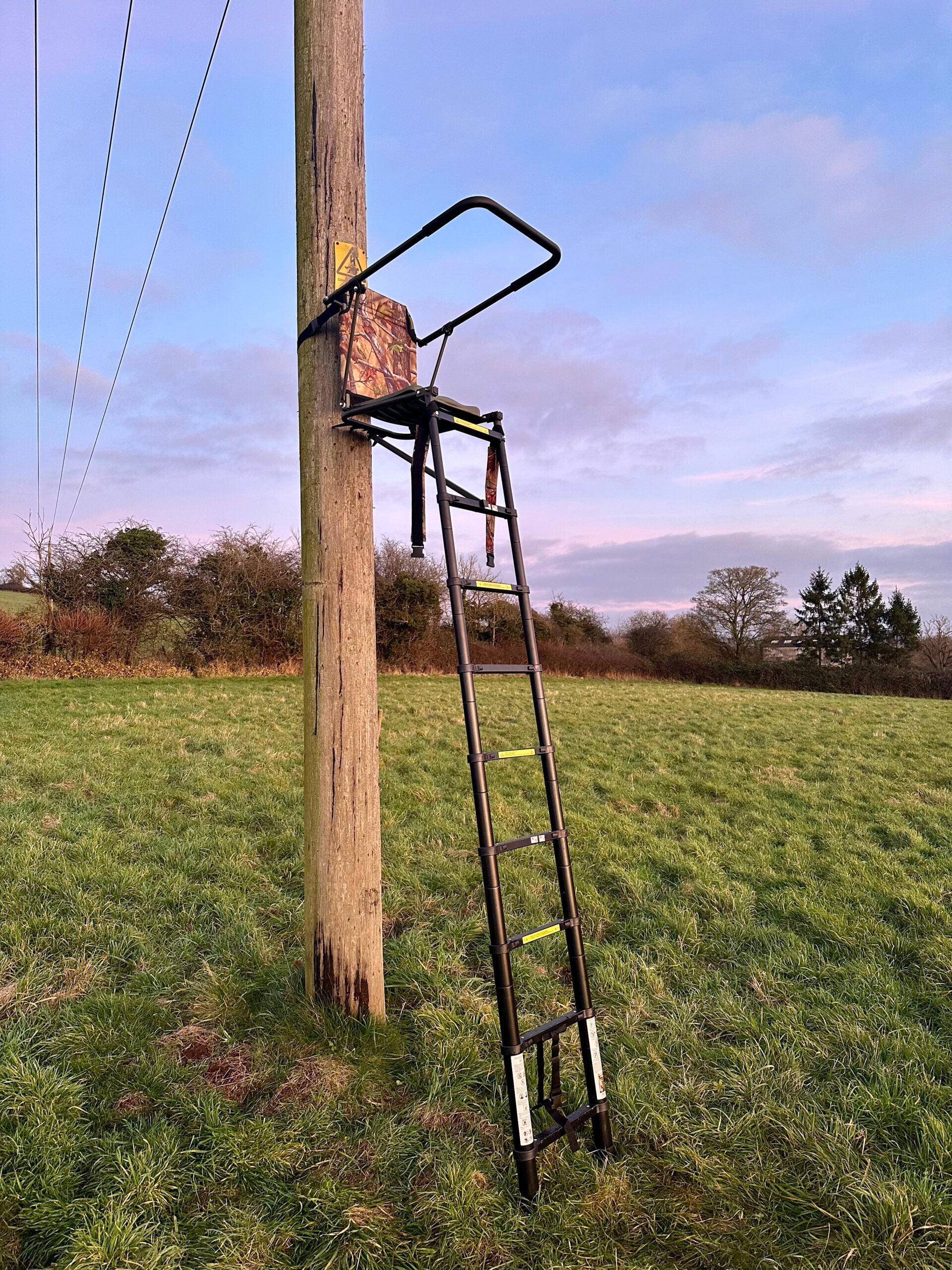 TELESCOPIC HIGH SEAT