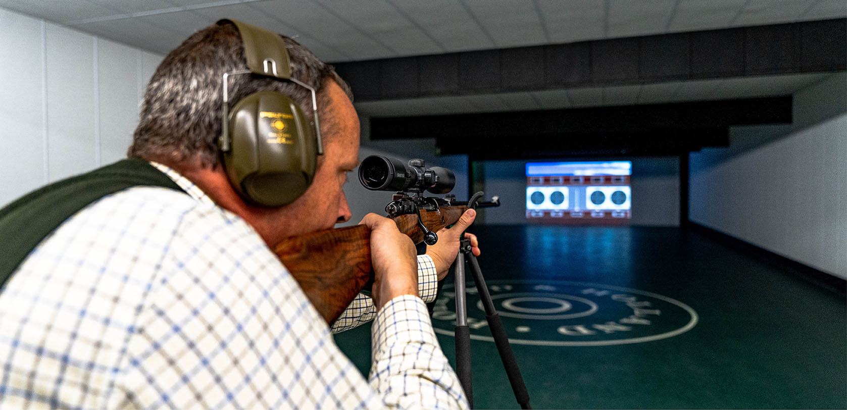 Holland & Holland Indoor Cinema Moving Target Shooting Range