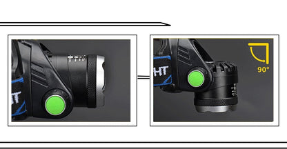 Super Bright LED Head Torch for Camping, Hiking etc