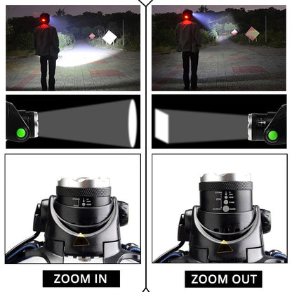 Super Bright LED Head Torch for Camping, Hiking etc