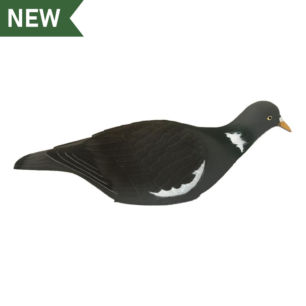 HD Pigeon Shell Decoys – Life-Size, Stackable with Feeding & Sentry Positions and Peg Storage