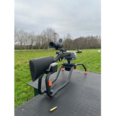 AMBIDEXTROUS GUN REST HEAVY DUTY ADJUSTABLE