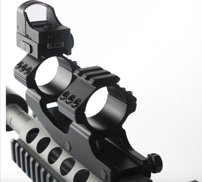 THUMB RELEASE ALPEX SCOPE-MOUNT WITH PICATINNY RAIL