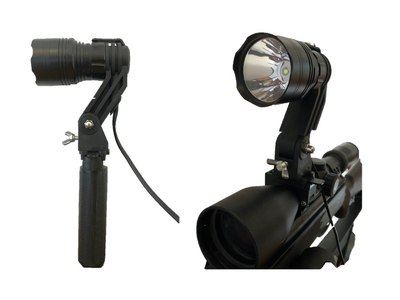 Handheld & Scope Mounted LED CREE T6 Hunting Torch Kit
