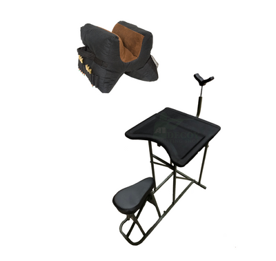 SHOOTING BENCH AND A1 DECOY RIFLE REST