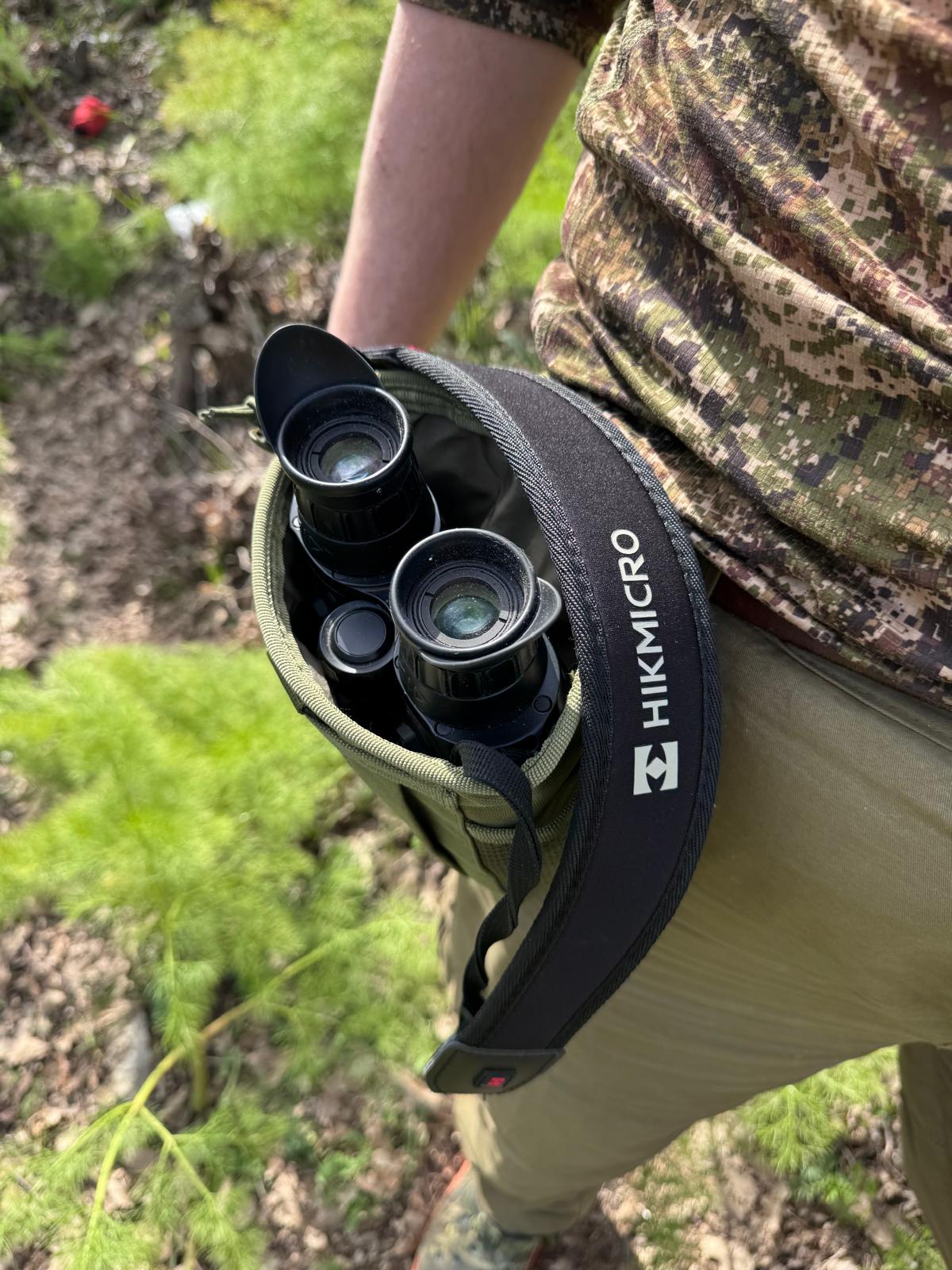 HIKMICRO HABROK 4K HE25L Thermal Binoculars & FREE Pouch