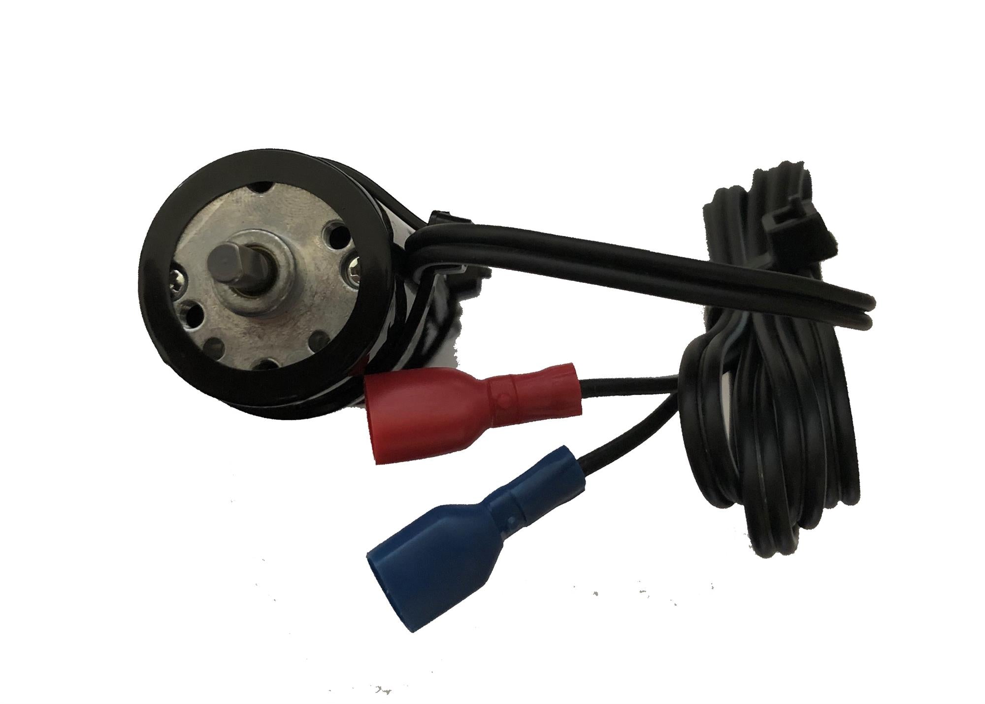 A Ford replacement motor for Turbo Pigeon flapper, showcasing the compact magnet and flapper assembly for bird control systems.