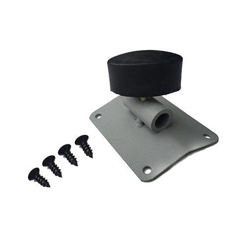 Pair of A1 Decoy Mounting Brackets for decoys, shown with two sturdy black brackets for secure outdoor use.