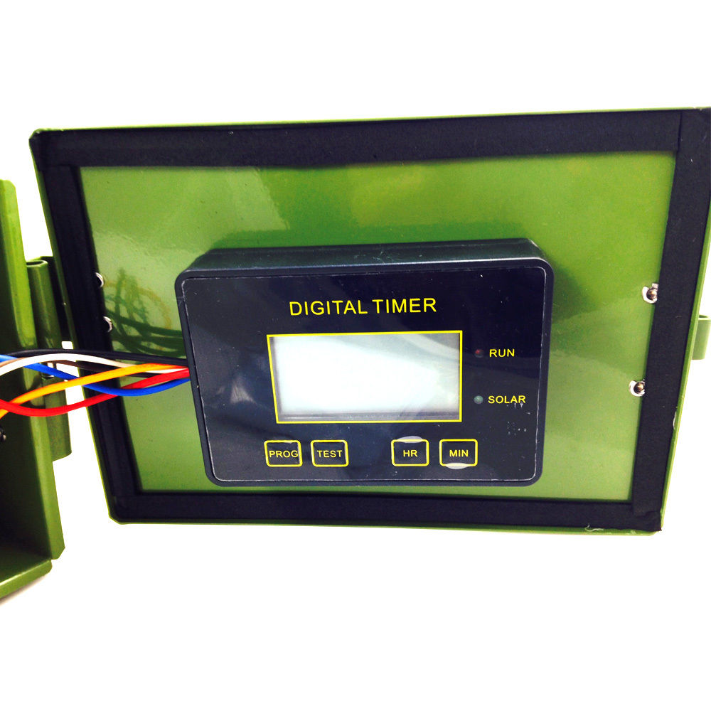 A1 Decoy MK2 Timer for automatic game feeder, compact digital timer device with control buttons and display screen