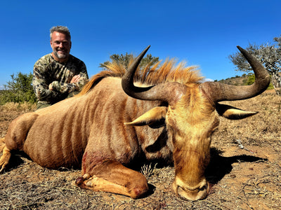 A1 DECOY LTD Africa Cull Hunt South Africa Port Elizabeth wildlife hunting decoy in natural outdoor setting