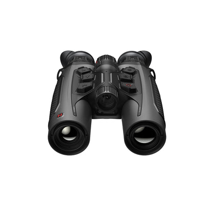 ELITE HIKMICRO HABROK 4K 2.0 Thermal Binoculars with LRF and 940nm torch kit, showcasing the advanced optics and sleek design.