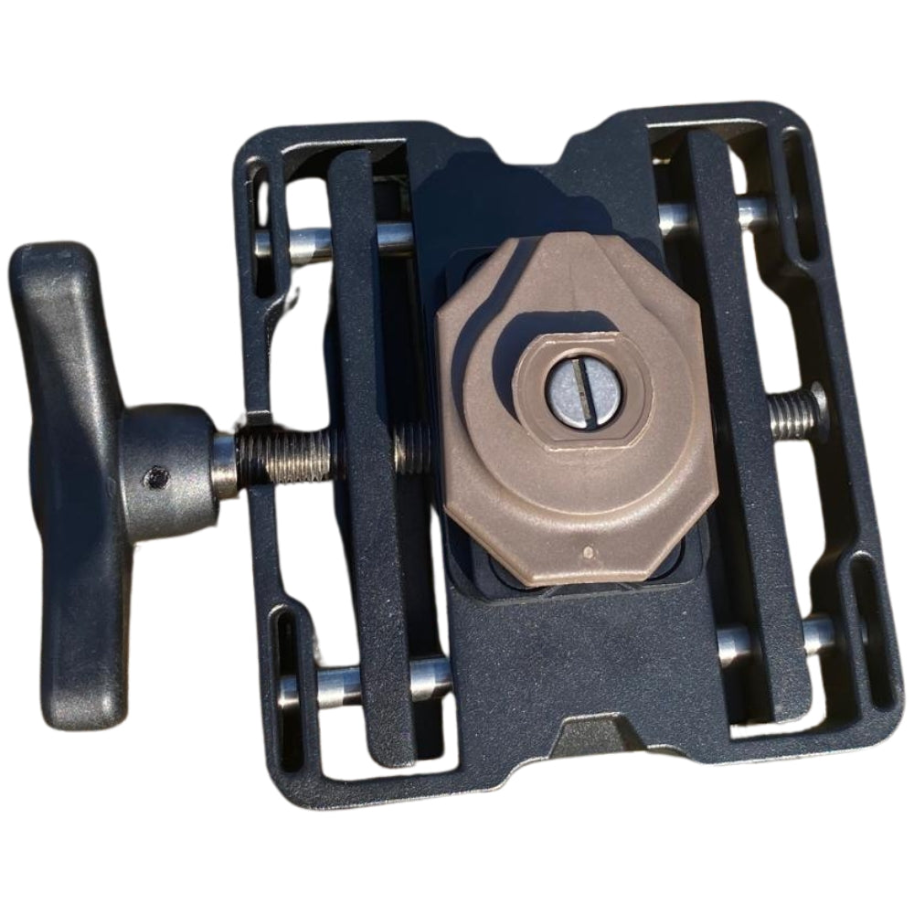 A1 DECOY LTD Primos Gen3 Trigger Stick and Gun Clamp Combo for secure firearm and camera mounting in outdoor settings.