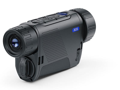 Pulsar Axion 2 XQ35 thermal monocular by A1 DECOY LTD showing a compact handheld device with thermal imaging lens
