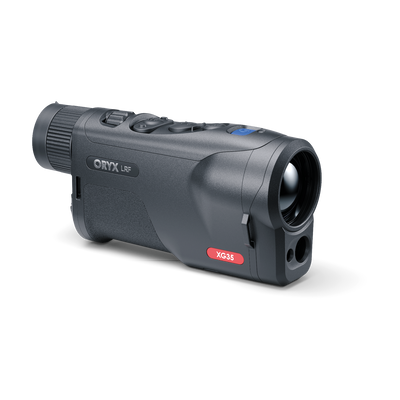 Pulsar Oryx LRF XG35 wildlife spotting scope with digital zoom and high-resolution lens, designed for outdoor observation and hunting.