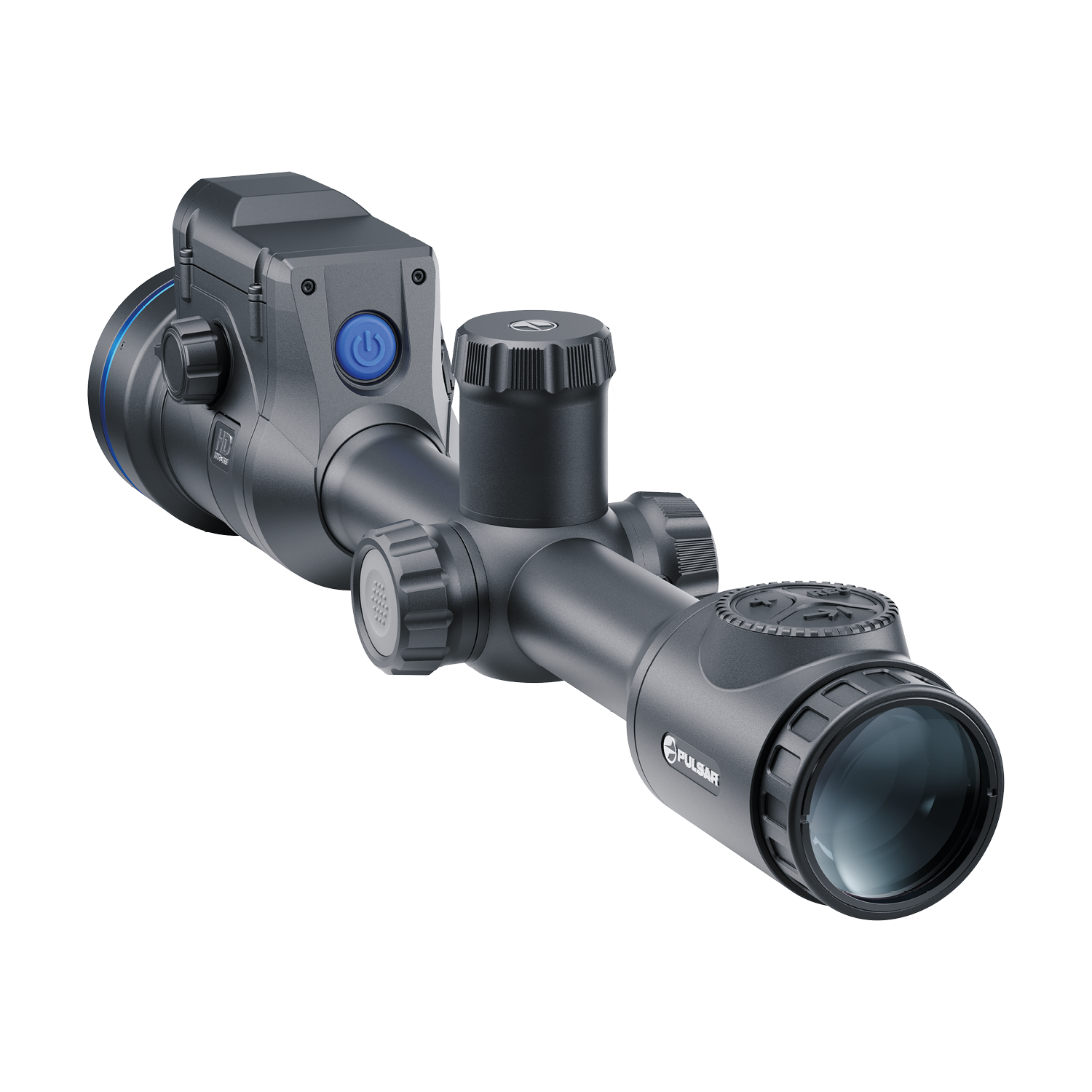 Pulsar Thermion 2 LRF XL60 thermal rifle scope by A1 DECOY LTD with laser rangefinder and digital display.