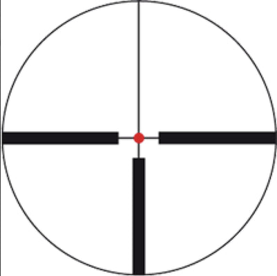 Schmidt & Bender Zenith LMC 1.5-6x42 FlashDot rifle scope with illuminated reticle, displayed in ex-demo condition.