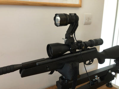 Handheld & Scope Mounted LED CREE T6 Hunting Torch Kit