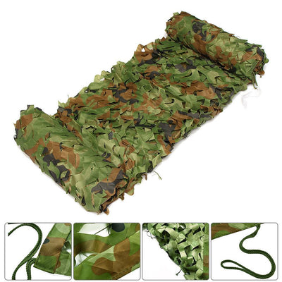 Woodland camo netting from ALIEXPRESS, 3x4 meters, ideal for camouflage, outdoor projects, and hunting concealment.