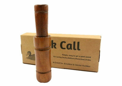 Manual oak duck call by ALIEXPRESS, designed for hunting, featuring a wooden finish and realistic duck sound simulation.