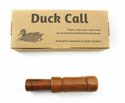 Manual oak duck call by AliExpress, designed for realistic waterfowl sounds, with a wooden finish and ergonomic mouthpiece.