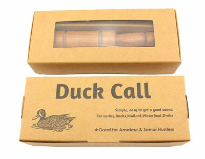 Manual oak duck call by ALIEXPRESS, designed for hunting and bird sound imitation, with a wooden finish and ergonomic shape.