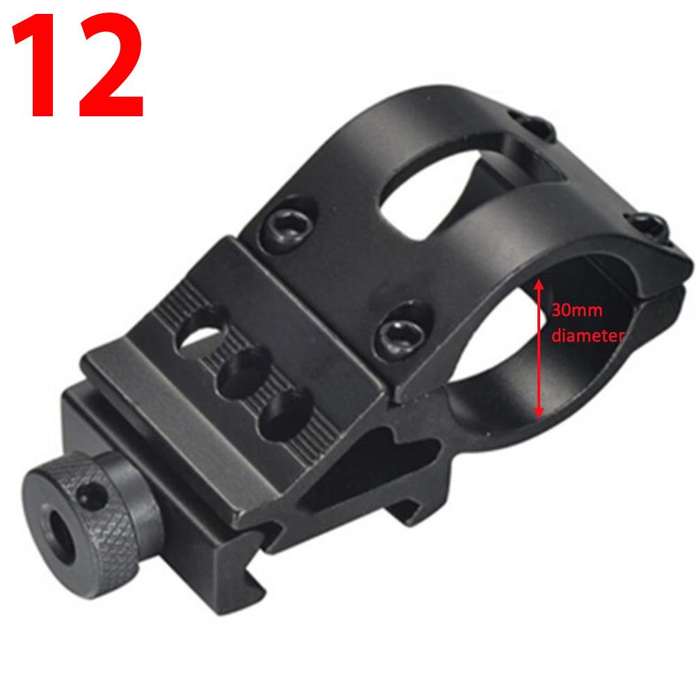 AliExpress offset side torch 45-degree mount with thumb screw, 30mm diameter, for secure attachment to lighting equipment.