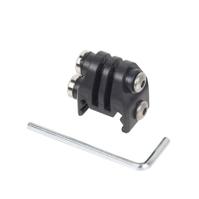 GoPro rifle mount with 20mm Picatinny rail from ALIEXPRESS, designed for secure camera attachment to firearms.