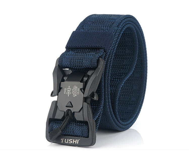 Green belt with magnetic clip from ALIEXPRESS, showing the adjustable strap and secure magnetic closure.
