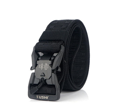 Green belt with magnetic clip from ALIEXPRESS, featuring a sleek design and sturdy metal clasp for secure wear.