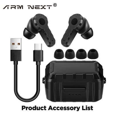 ELECTRONIC SHOOTING EARPLUGS NOISE CANCELLING HEARING PROTECTION