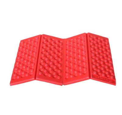 Green padded waterproof folding cushion by AliExpress, designed for high seats and hunting, with comfortable, durable padding.