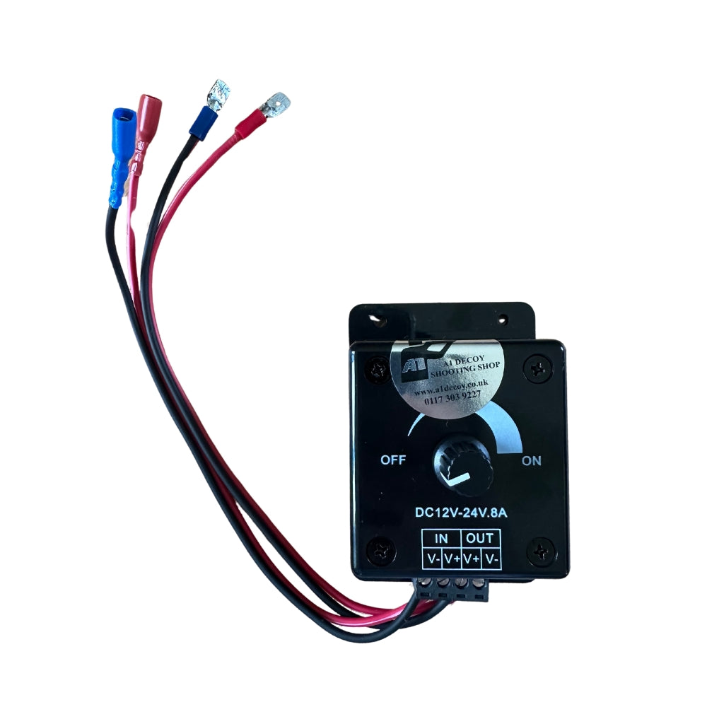 Heavy duty speed controller for pigeon magnets or flappers, designed for durable operation in magnet and flapper systems.