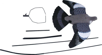 DALE Ultimate Pigeon Decoy Kit with bouncer and floaters for effective bird deterrence, featuring realistic pigeon decoys.