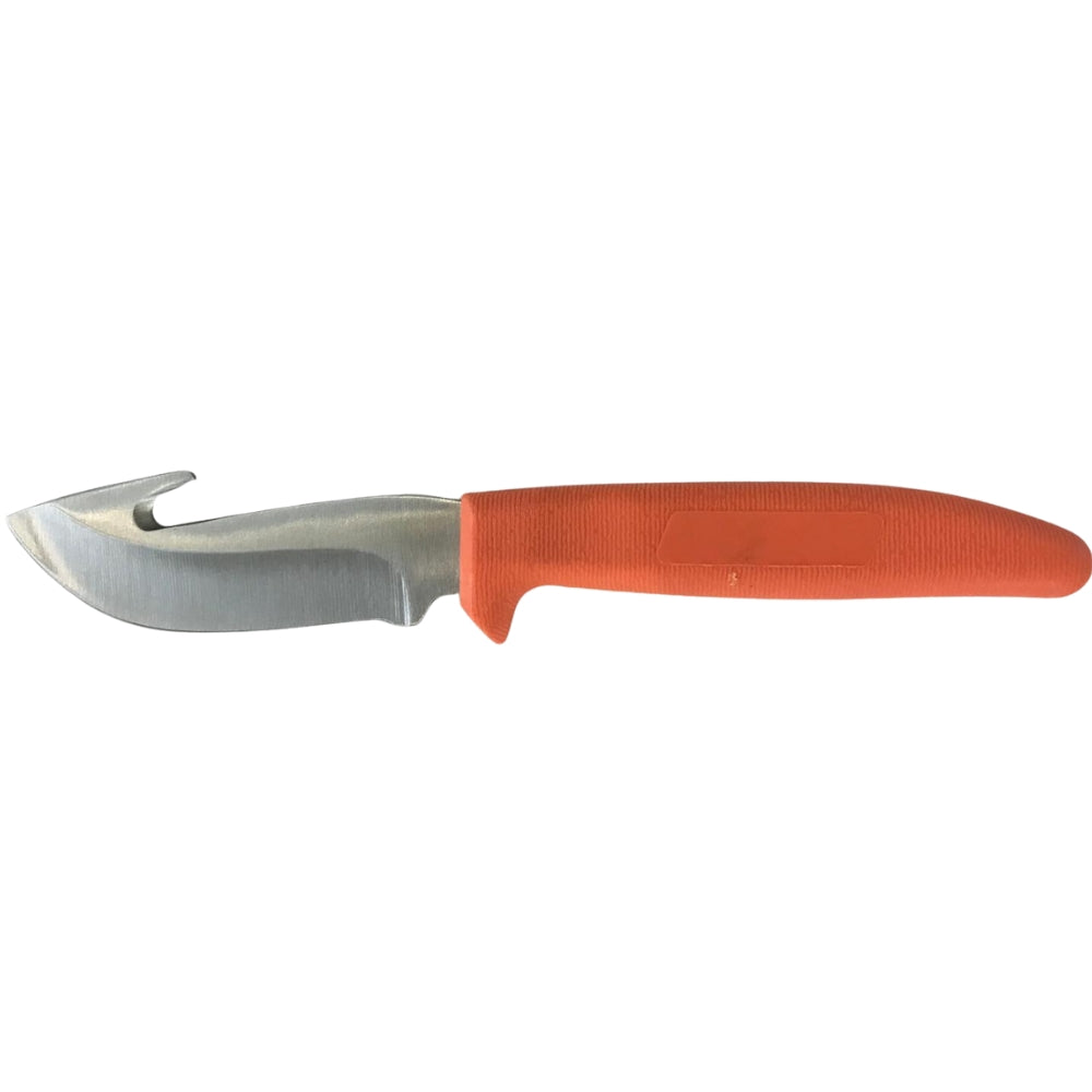 DALE 3-piece hunting knife set with stainless steel blades and wooden handles, ideal for outdoor and hunting activities.