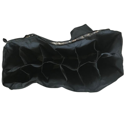 Large DALE decoy carry bag section holder with multiple compartments for easy storage and transport of hunting decoys.