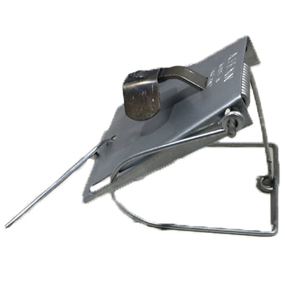 DB Springs Loop Mole Vermin Fenn Trap showing a metal trap designed for capturing moles and underground pests.