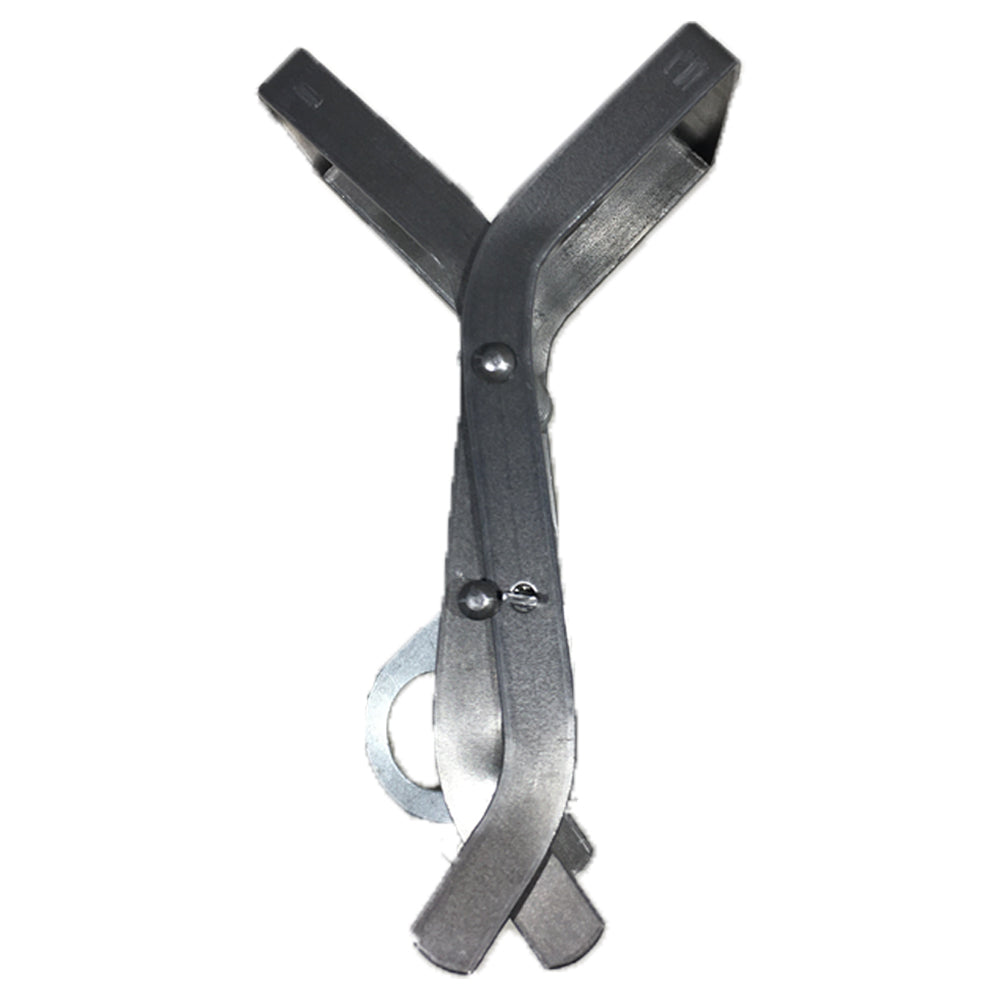 DB SPRINGS Scissor Mole Vermin Fenn Trap showing metal construction and spring mechanism for pest control.