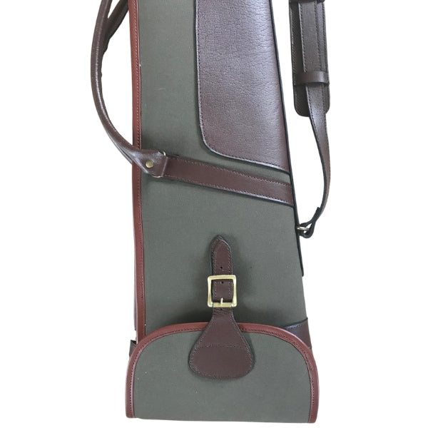 Canvas Gun Slip & Canvas Cartridge Bag Set Green