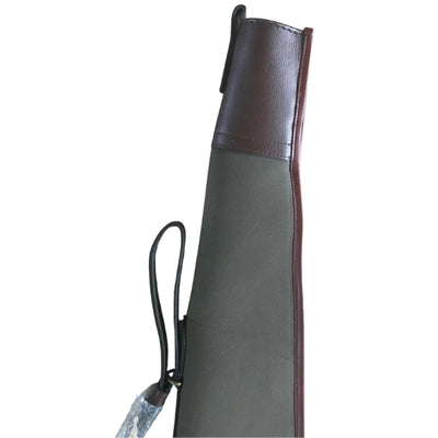 Canvas Gun Slip & Canvas Cartridge Bag Set Green
