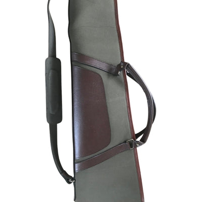 Canvas Gun Slip & Canvas Cartridge Bag Set Green