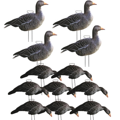 Silhouette Greylag Goose Decoy Kit