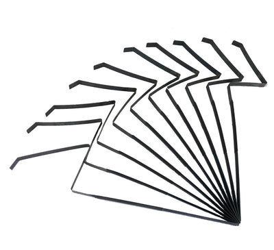 Echo spring stick Easy 'Eezzy' Wobbler Pegs decoys, set of 10, with flexible, wobbling design for hunting or outdoor use.