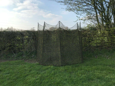 Echo Roll Up All-in-1 Camo Netting Hide, 4m x 1.85m, featuring camouflage pattern for concealment and outdoor use.