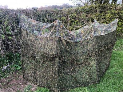 Echo Roll Up All-in-1 Camo Netting Hide, 4m x 1.85m, durable camouflage net for concealment and outdoor use.