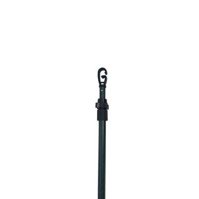 Green echo heavy-duty hide poles kit with four durable poles for trapping or hunting applications.