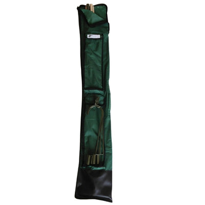 Green lofting pole and hook carry bag for magnets and flappers by ECHO, designed for easy transport and storage.