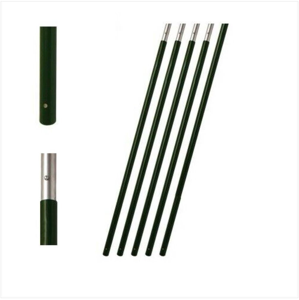Set of 5 ECHO lofting poles with magnets and flappers for decoying, designed to enhance bird hunting strategies.